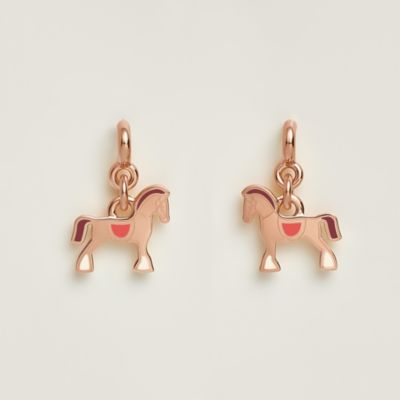 【大人可愛い】 HERMES Cheval ピアス parade HERMES(エルメス) ピアス(レディース) - 海外通販のBUYMA