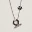 Medor XO necklace, noir