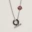Medor XO necklace, new rouge H, no stock