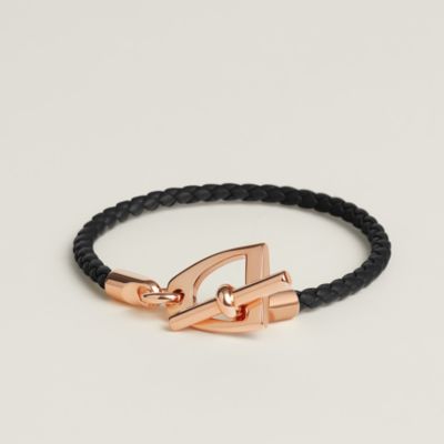 エレガントにかっこよく♪【Hermes】Etrier bracelet Palladium Etrier bracelet | Hermès USA