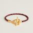 Armband Etrier, rouge vénitien/rouge sellier/rouge H/crème, nicht verfügbar