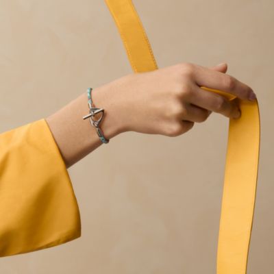 HERMES マルチカラーバングル HERMES エルメス エマイユ PM バングル ブレスレット エナメル Z刻印