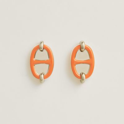オレンジ - レディス, ファッションジュエリー, ピアス | Hermès