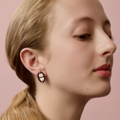 レッド - レディス, ファッションジュエリー, ピアス | Hermès