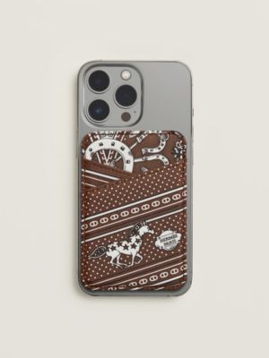 Porta-cartão MagSafe "Cheval de Cœur Bandana", Exibir: acima, above, visualizar 2 de 4