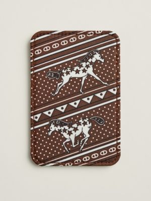 Porta-cartão MagSafe "Cheval de Cœur Bandana", Exibir: Voltar, back, visualizar 4 de 4