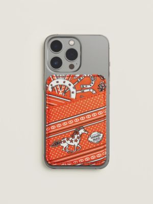 Porta-cartão MagSafe "Cheval de Cœur Bandana", Exibir: acima, above, visualizar 2 de 4