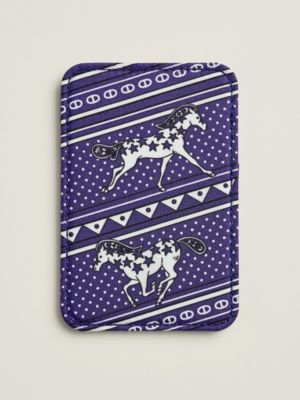 Porta-cartão MagSafe "Cheval de Cœur Bandana", Exibir: Voltar, back, visualizar 4 de 4