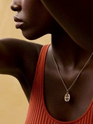 Pendentif Mini Maillon, petit modèle, Vue: Vue portée, worn, vue 2 sur 3