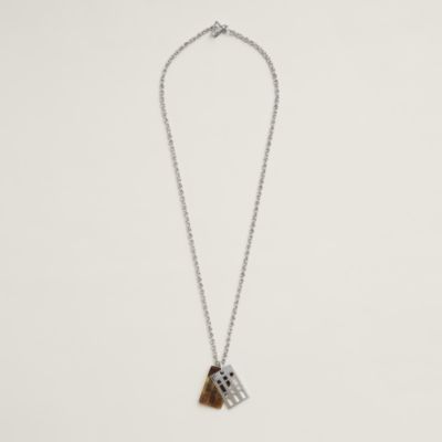 Hermes mens necklace top