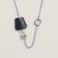 Collier Clochette, noir