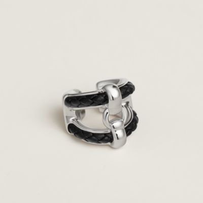 エナメルブレスレット 《クリックH/グリッター》 | Hermès