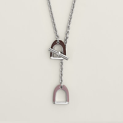 Cle Cheval snap hook necklace | Hermès Hong Kong SAR Cle Cheval snap hook necklace | Hermès Hong Kong SAR