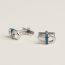 Maillon cufflinks, bleu tie