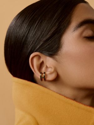Bijou d'oreille Pop H, Vue: Vue portée, worn, vue 2 sur 2