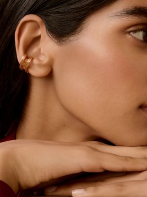 Pop H ear cuff, View: Worn, worn, view 2 of 2