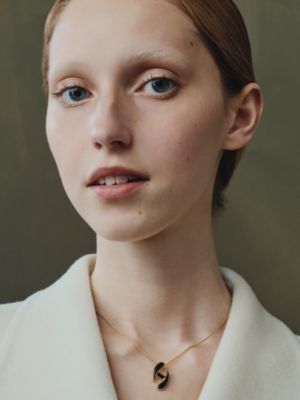 Chaine d'H 네크리스, 스몰 모델, 보기: 이미지: 제품 착용 이미지, worn, 2개 중 3번째 보기