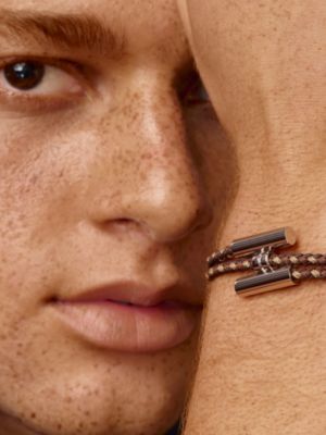 Tournis Tresse Trio Silk bracelet, View: Worn, worn, view 2 of 2