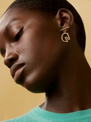 Tonnerre earrings, small model, View: Worn, worn, view 2 of 2