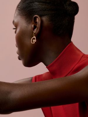 Tonnerre earrings, small model, View: Worn, worn, view 2 of 2