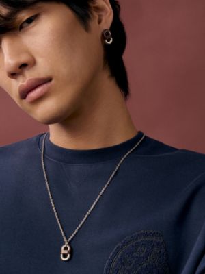 Chaine Maillon necklace, small model, View: Worn, worn, view 2 of 3