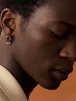 Chaine Maillon single earring, View: Worn, worn, view 2 of 2
