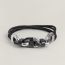 Chaine Maillon Double Tour bracelet, small model, noir