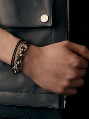 Chaine Maillon Double Tour bracelet, small model, View: Worn, worn, view 2 of 2