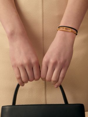 Bracelet Roulis Godronné Double Tour, Vue: Vue portée, worn, vue 2 sur 2