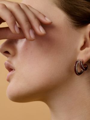 Badines earrings, small model, View: Worn, worn, view 2 of 2