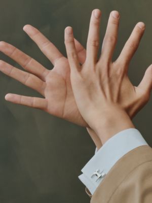 Panache袖釦, 檢視: 佩戴, worn, 檢視共2張圖片的第2張