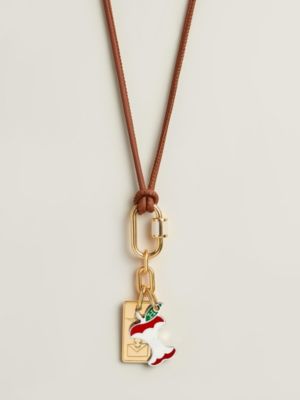 Les Curiosites Pomme pendant charm , View: front, front, view 4 of 5