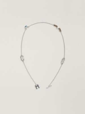 Halphabet necklace, View: front, front, view 3 of 3