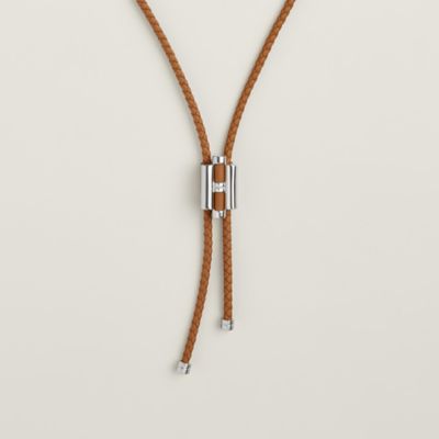 Tournis Tresse bolo tie necklace