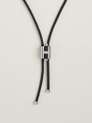 Tournis Tresse bolo tie necklace