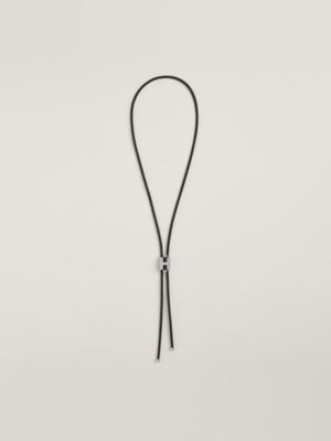 Bolo-Tie-Halskette Tournis Tressé, Ansicht: Vorderansicht, front, Ansicht 3 von 3
