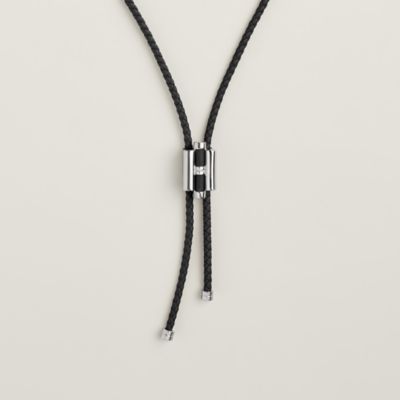 Tournis Tresse bolo tie necklace
