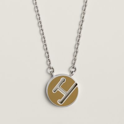 Cheval whistle necklace - Beige | Hermès USA