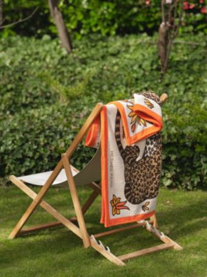 Leopards beach towel, View: front, front, view 2 of 3