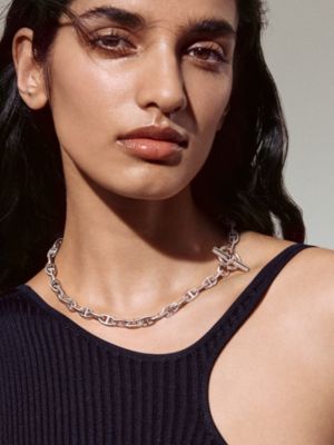 Collier Chaîne d'ancre, petit modèle, Vue: Vue portée, worn, vue 2 sur 3