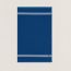 Yachting beach towel, small model, bleu matelot