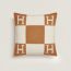 Avalon pillow, small model, écru/camel
