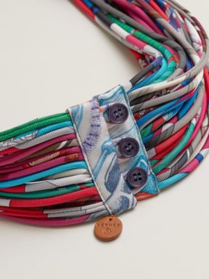 Multistrand simple necklace, View: Detail, detail, view 3 of 5