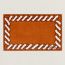 Torsade Marine beach towel, tan/brun