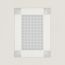 Avalon Cabriole blanket, gris perle