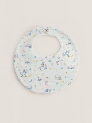 Bavoir rond Cabriole, Vue: vue de face, front, vue 3 sur 3