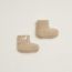 Cabriole socks, biscuit