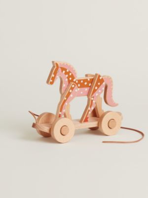 Epopee pull-along horse with rope, View: front, front, view 4 of 4