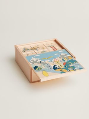 Jeu de 9 cubes Epopée, Vue: vue de face, front, vue 5 sur 7