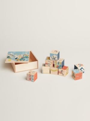 Jeu de 9 cubes Epopée, Vue: vue de face, front, vue 7 sur 7